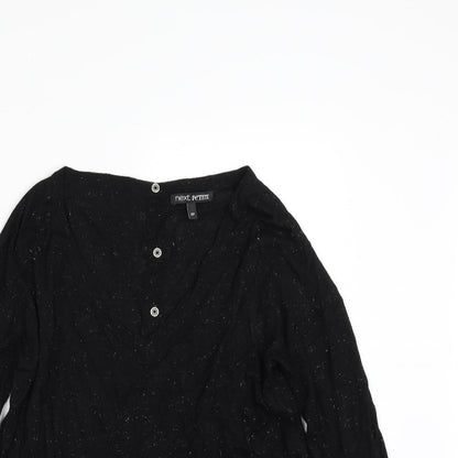 Womens UK Size 8 NEXT Black Pullover Jumper