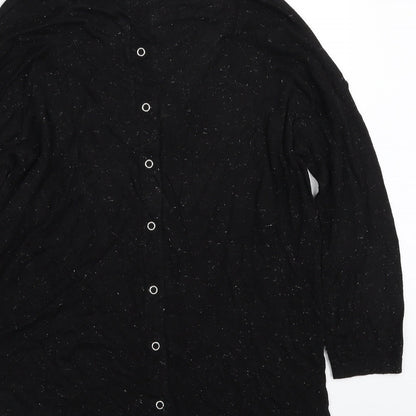 Womens UK Size 8 NEXT Black Pullover Jumper