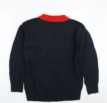 Womens UK Size XS H&M Multicoloured Pullover Jumper