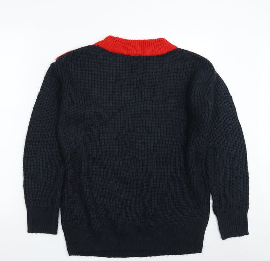Womens UK Size XS H&M Multicoloured Pullover Jumper