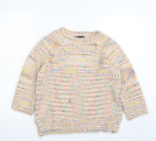 Womens UK Size 8 Miss Selfridge Multicoloured Pullover Jumper