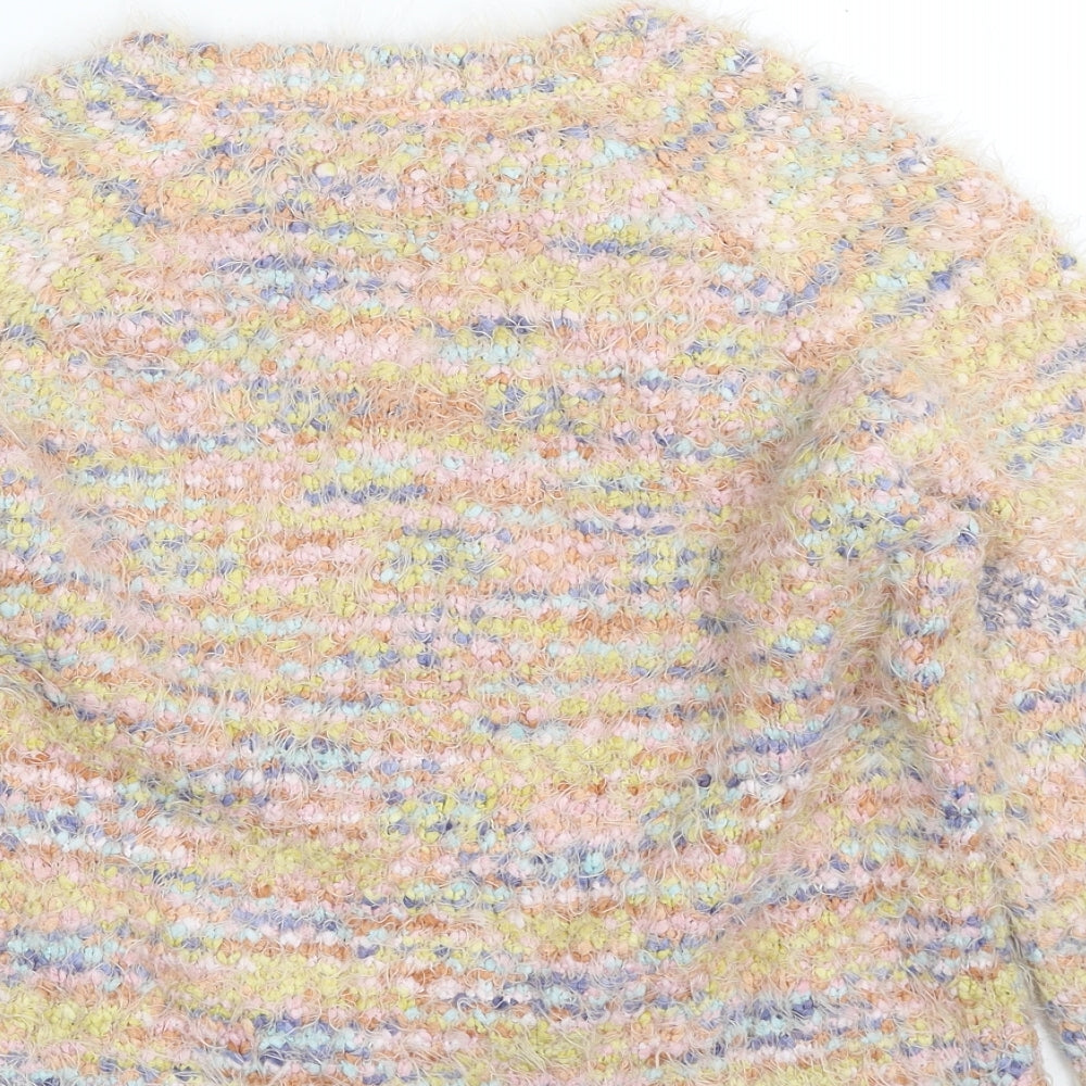 Womens UK Size 8 Miss Selfridge Multicoloured Pullover Jumper