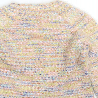 Womens UK Size 8 Miss Selfridge Multicoloured Pullover Jumper
