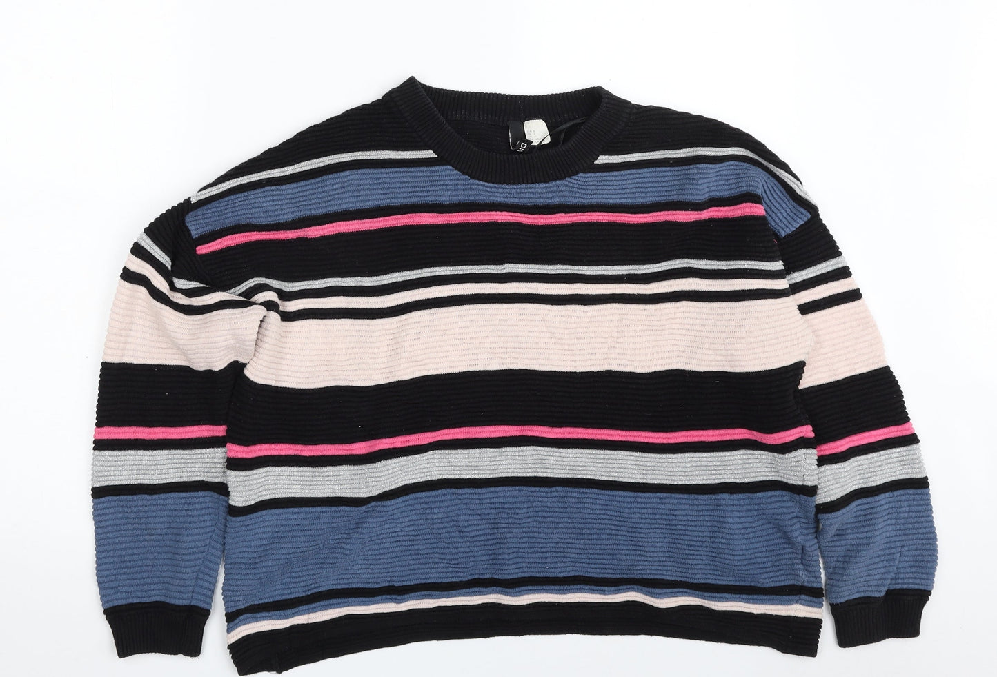Womens UK Size S H&M Multicoloured Pullover Jumper