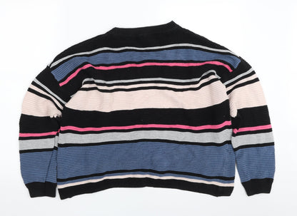 Womens UK Size S H&M Multicoloured Pullover Jumper