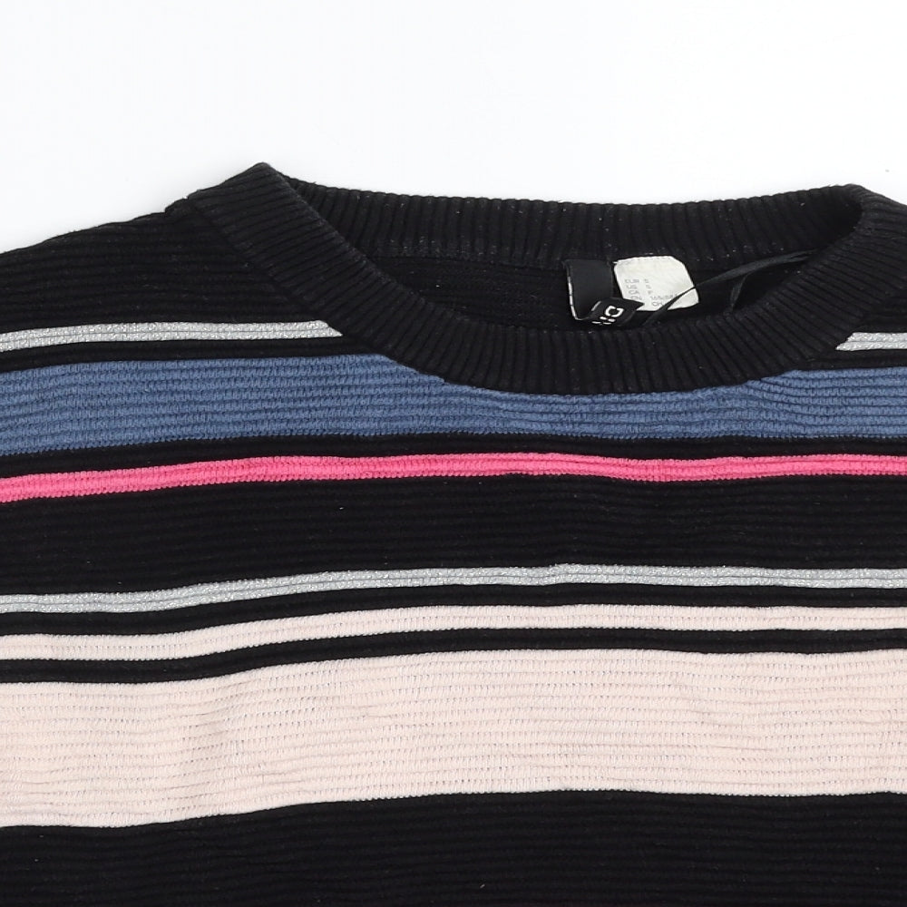 Womens UK Size S H&M Multicoloured Pullover Jumper