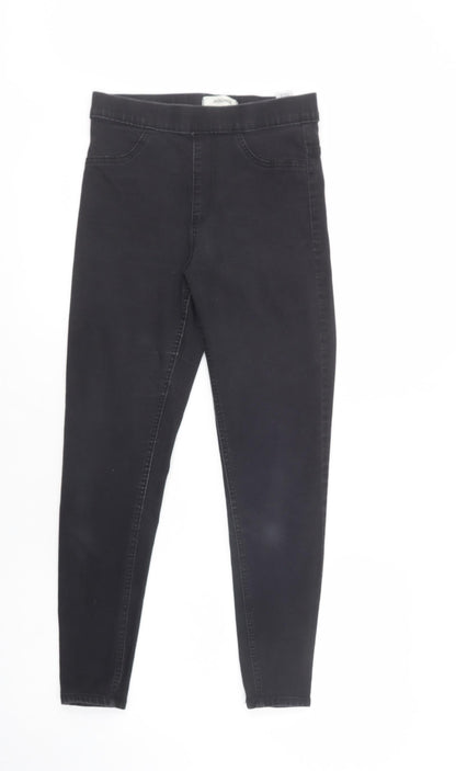 Womens UK Size 8 Marks and Spencer Regular Fit Jegging Black Jeans