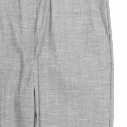 Womens UK Size 16 Marks and Spencer Regular Fit Dress Pants Grey Trousers