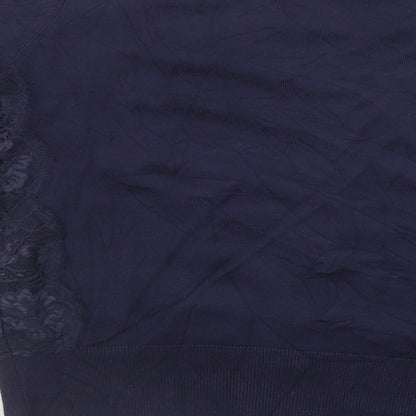 Womens UK Size M Coast Blue Cardigan Jumper