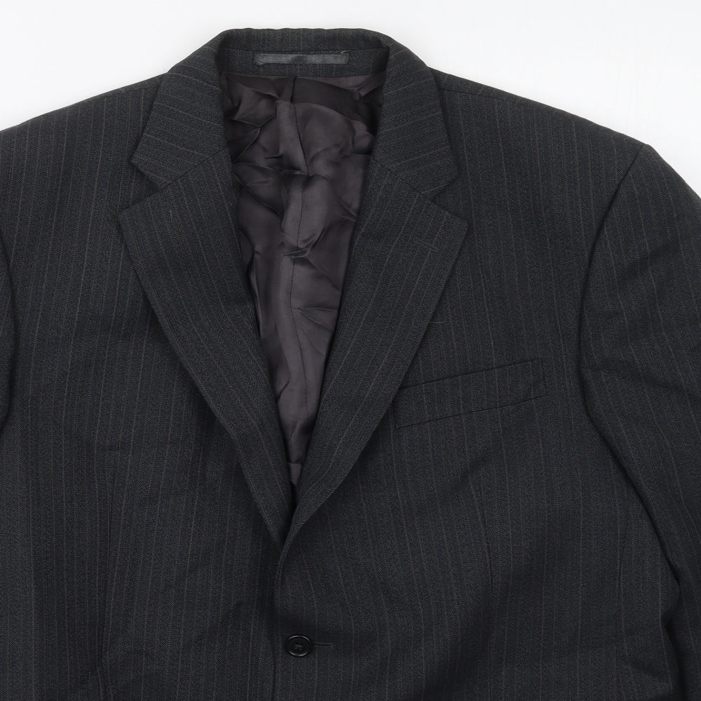 Mens UK Size 42 HR Tailoring Regular Grey Suit Jacket