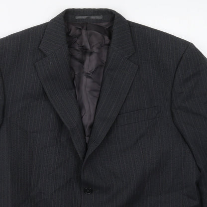 Mens UK Size 42 HR Tailoring Regular Grey Suit Jacket