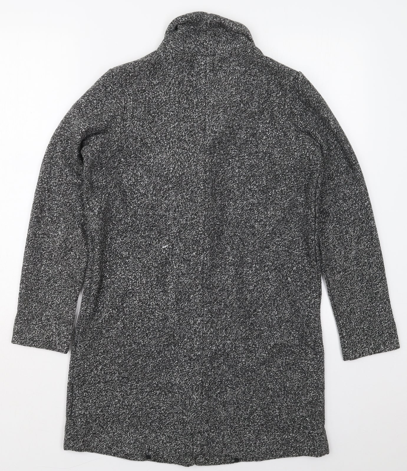 Womens UK Size 8 NEXT Grey Pea Coat