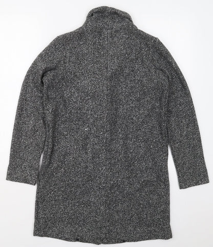 Womens UK Size 8 NEXT Grey Pea Coat