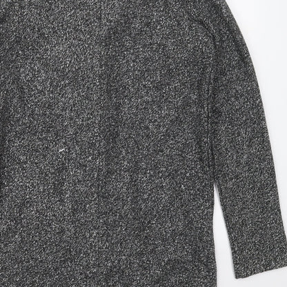Womens UK Size 8 NEXT Grey Pea Coat