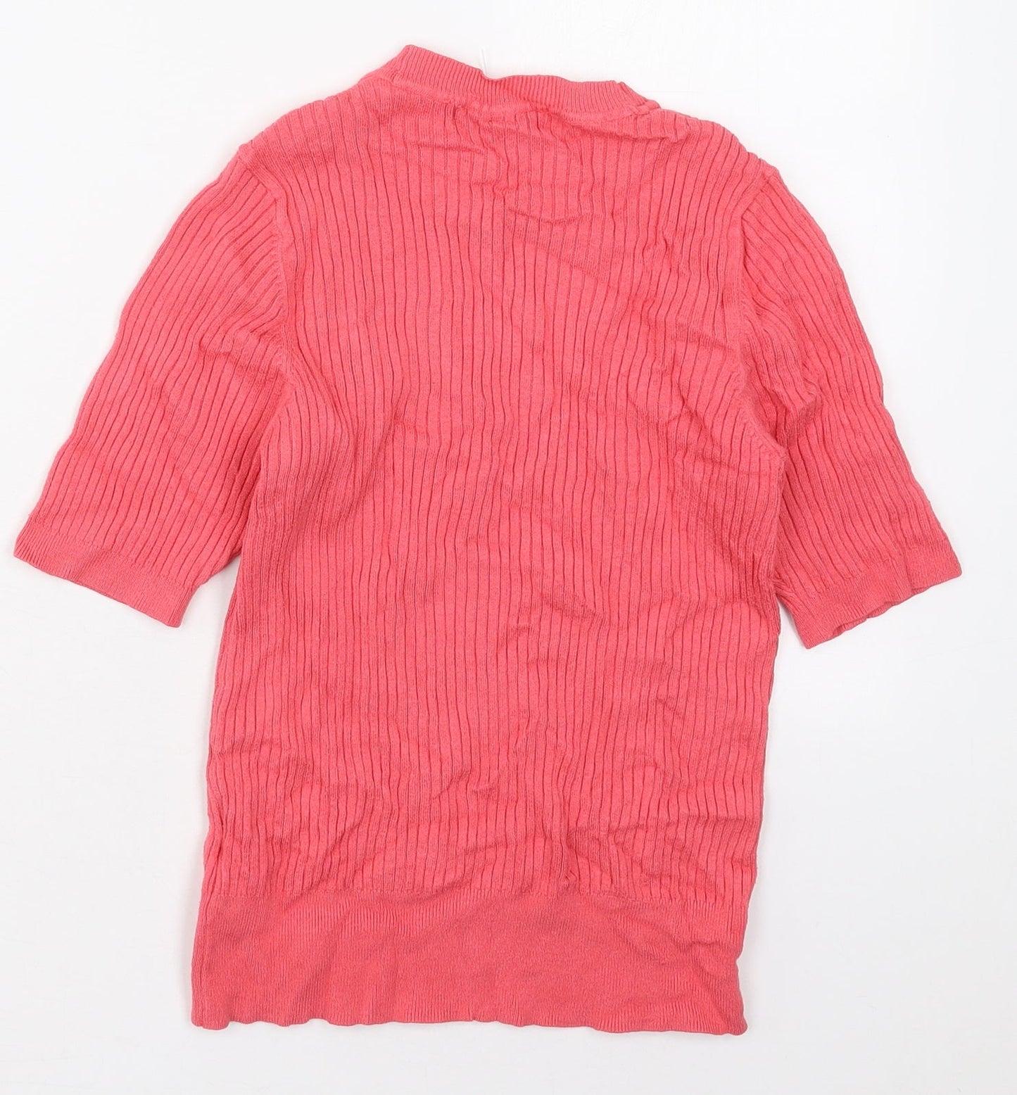 Womens UK Size 10 Marks and Spencer Pink Pullover Jumper