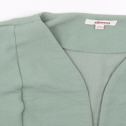 Womens UK Size 18 Slimma Green Jacket