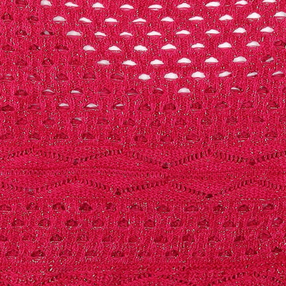 George Womens Pink V-Neck  Acrylic Pullover Jumper Size 16