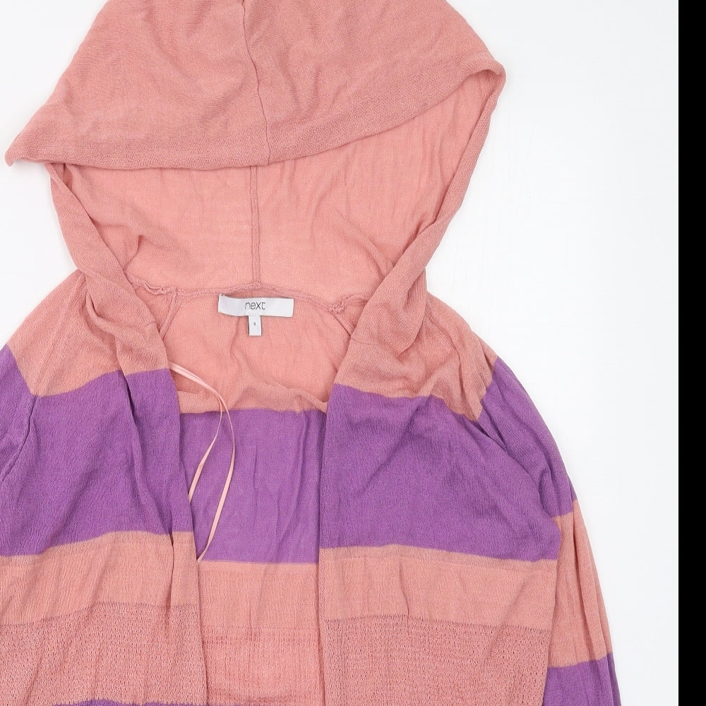 Womens UK Size 8 NEXT Pink Cardigan Jumper