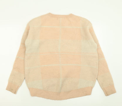 Womens UK Size 4 Atmosphere Pink Pullover Jumper