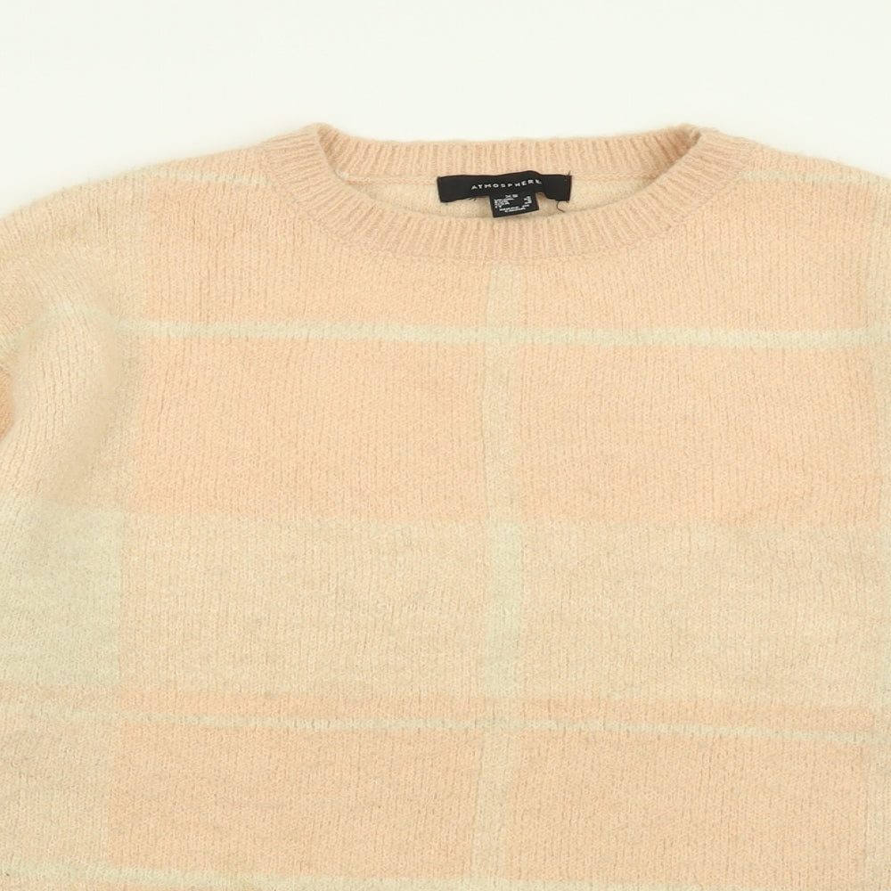 Womens UK Size 4 Atmosphere Pink Pullover Jumper