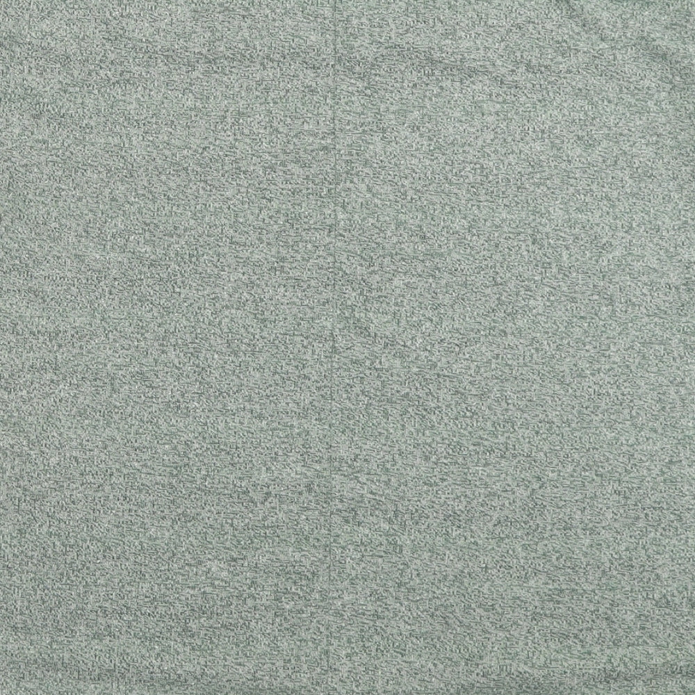 Womens UK Size 8 Topshop Green Basic T-Shirt