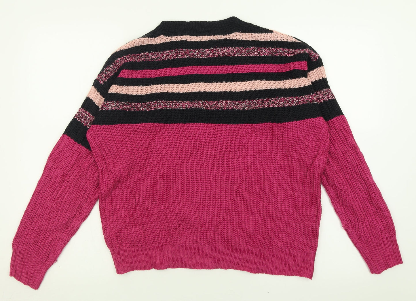 Womens UK Size 12 Studio Purple Pullover Jumper