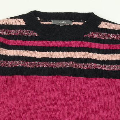 Womens UK Size 12 Studio Purple Pullover Jumper