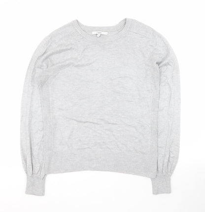 Womens UK Size 10 NEXT Grey Pullover Jumper