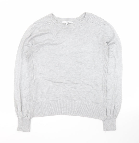 Womens UK Size 10 NEXT Grey Pullover Jumper
