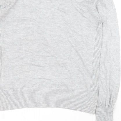 Womens UK Size 10 NEXT Grey Pullover Jumper