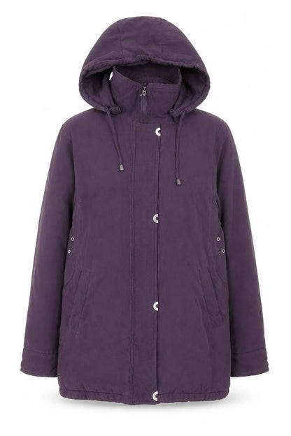 Womens UK Size 14 Classics Purple Pea Coat