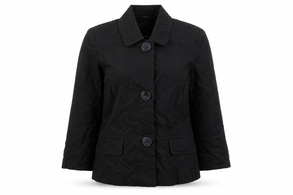 Autonomy Womens Black   Jacket Blazer Size 10  Button