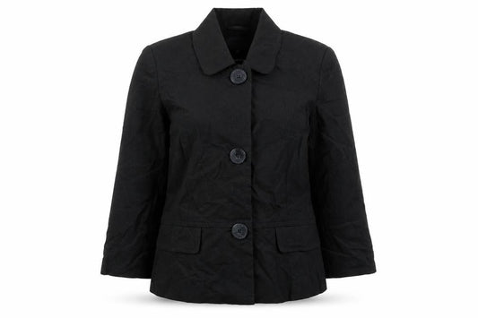 Autonomy Womens Black   Jacket Blazer Size 10  Button