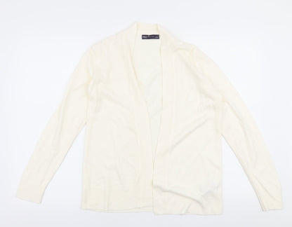 Womens UK Size S Marks and Spencer Ivory Cardigan Jumper