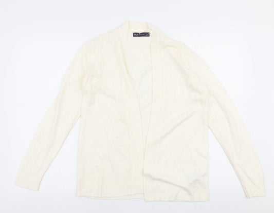 Womens UK Size S Marks and Spencer Ivory Cardigan Jumper