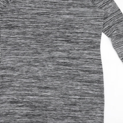 Marks and Spencer Womens Grey  Polyester A-Line  Size 16  Scoop Neck Pullover