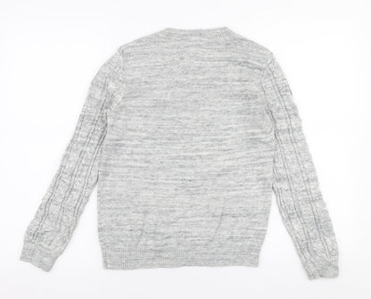 Womens UK Size S H&M Grey Pullover Jumper