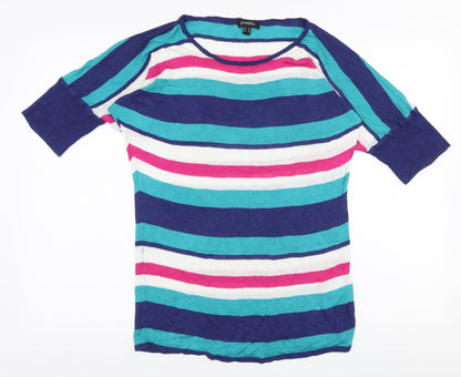 Womens UK Size 14 Pomodoro Multicoloured Pullover Jumper