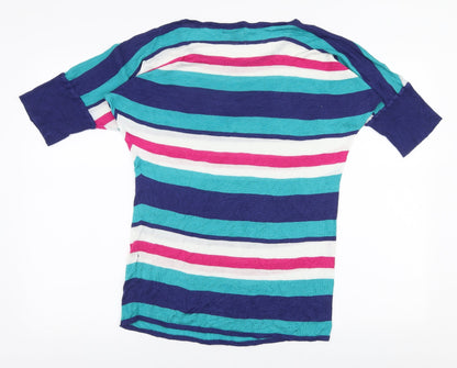 Womens UK Size 14 Pomodoro Multicoloured Pullover Jumper