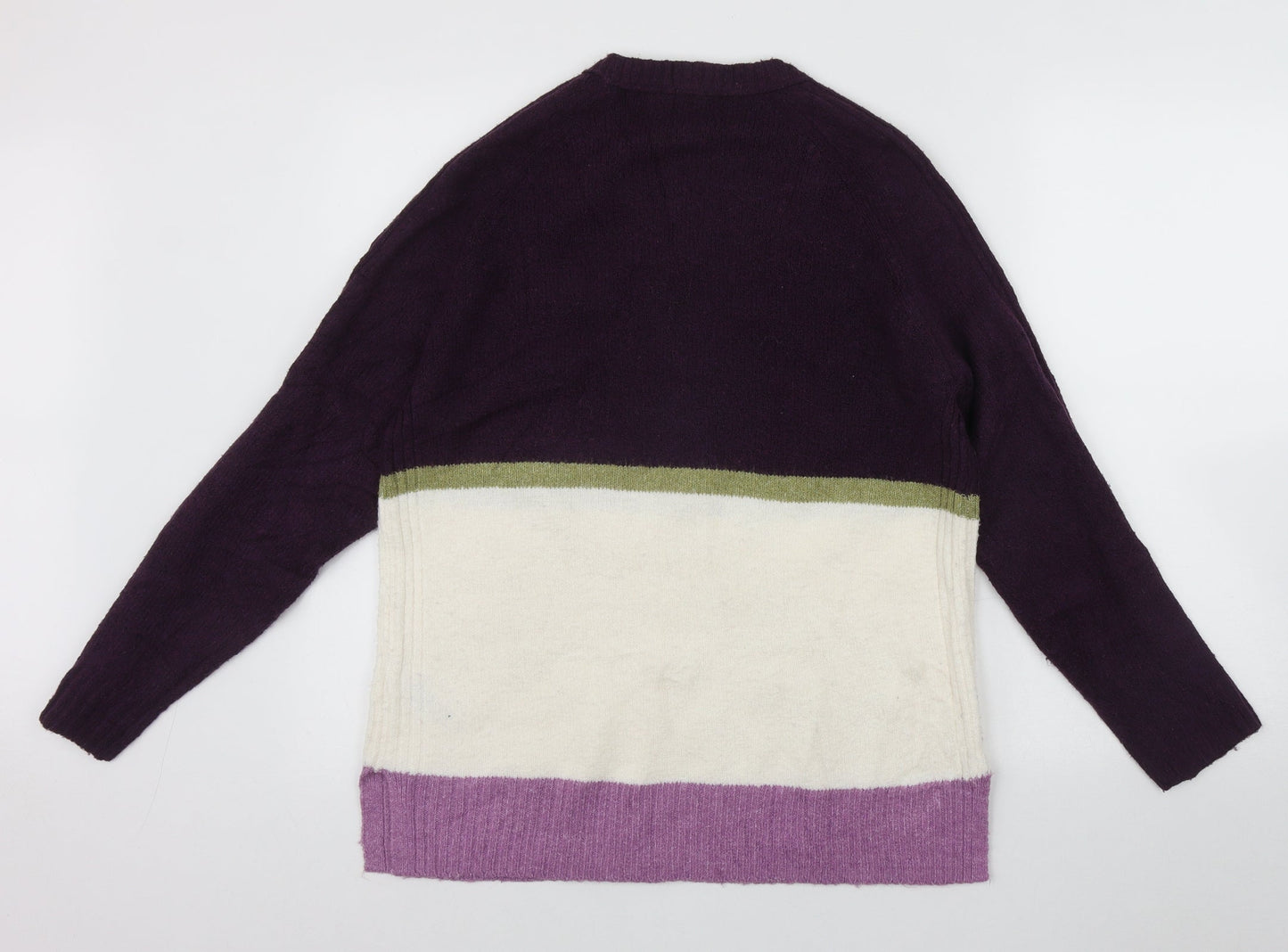 Womens UK Size M Marks and Spencer Multicoloured Pullover Jumper