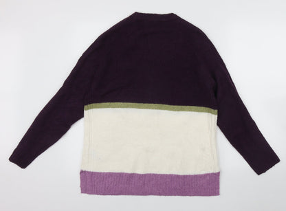 Womens UK Size M Marks and Spencer Multicoloured Pullover Jumper