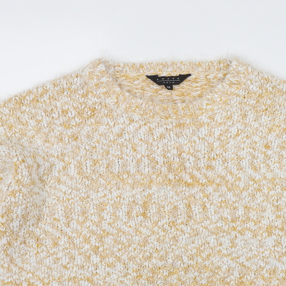 Womens UK Size M Amara Multicoloured Pullover Jumper