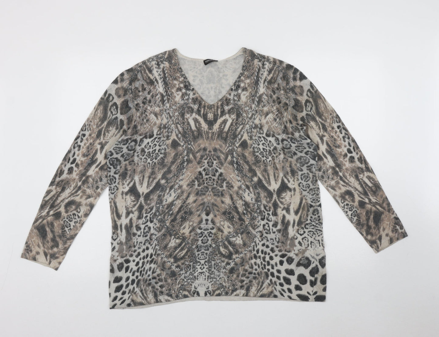 Womens UK Size One Size Gerry Weber Multicoloured Basic Blouse