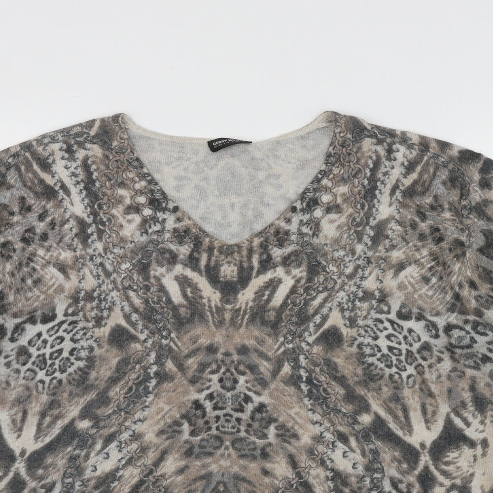 Womens UK Size One Size Gerry Weber Multicoloured Basic Blouse