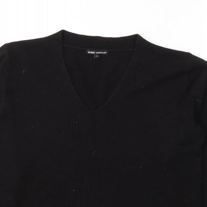 Womens UK Size L Debbie Morgan Black Pullover Jumper