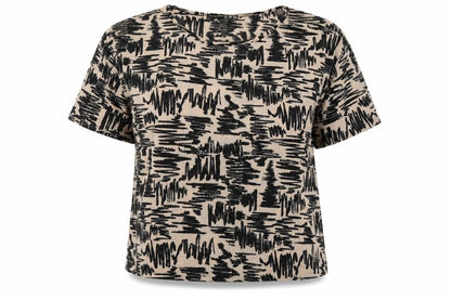 Womens UK Size 14 Atmosphere Beige Basic T-Shirt