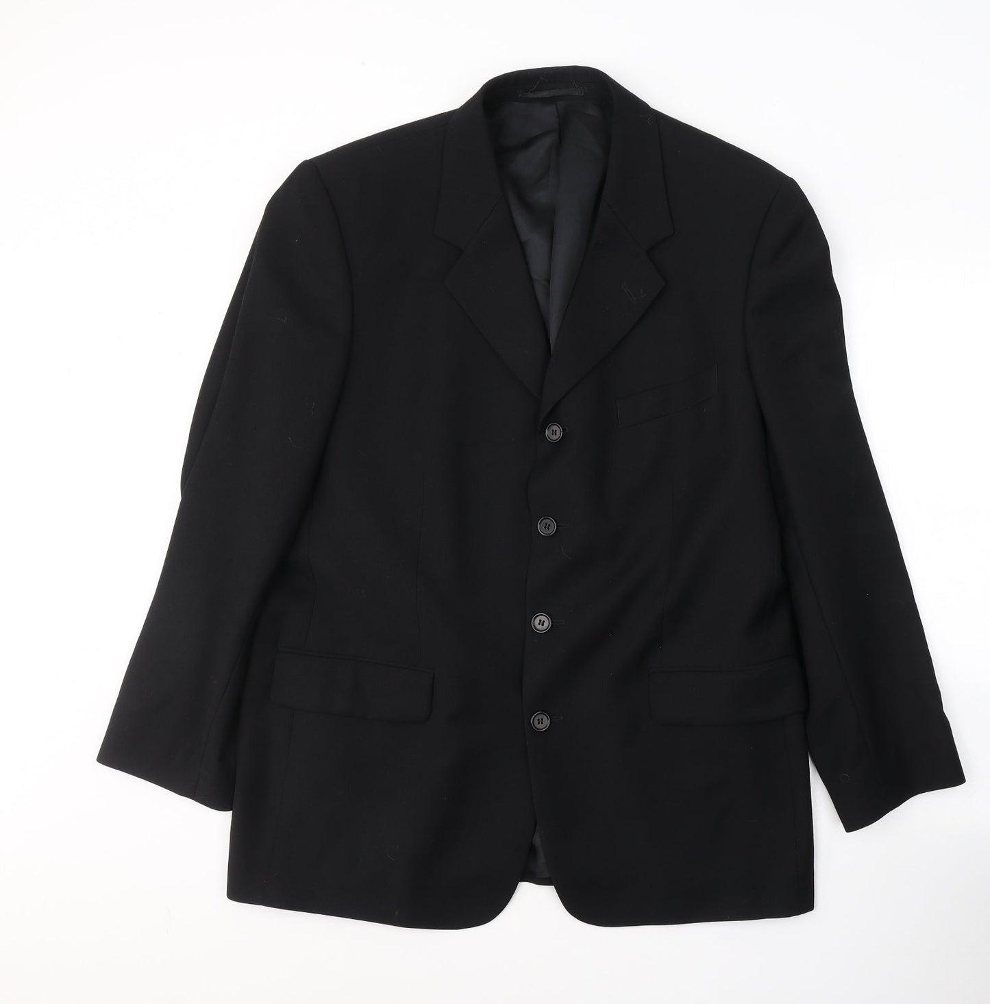 Mens UK Size L TOM ENGLISH Regular Black Suit Jacket
