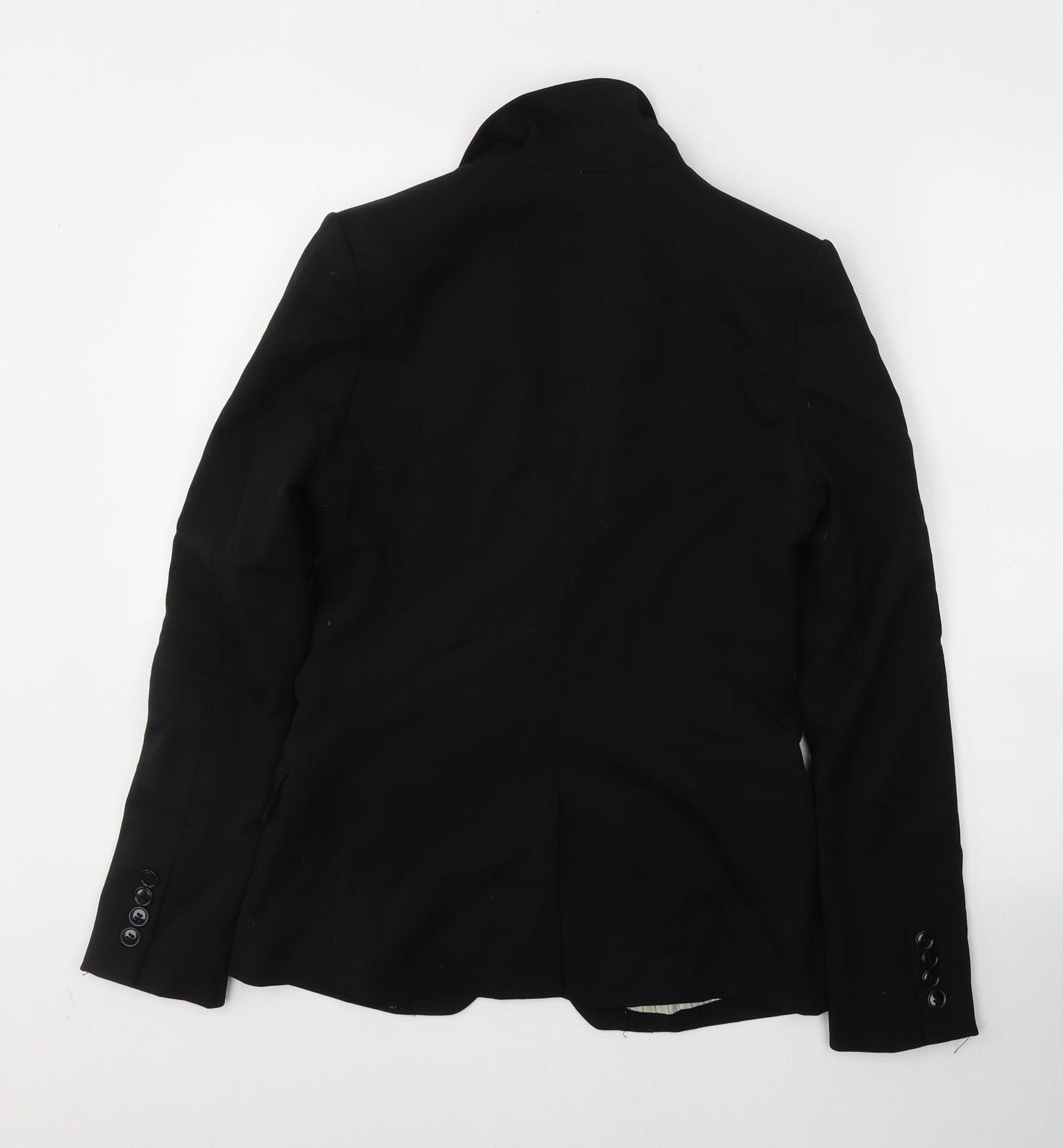 Womens UK Size 10 H&M Regular Black Suit Jacket