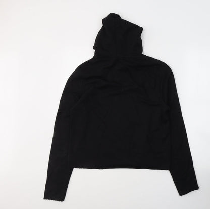 Womens UK Size 8 ASOS Black Pullover Hoodie