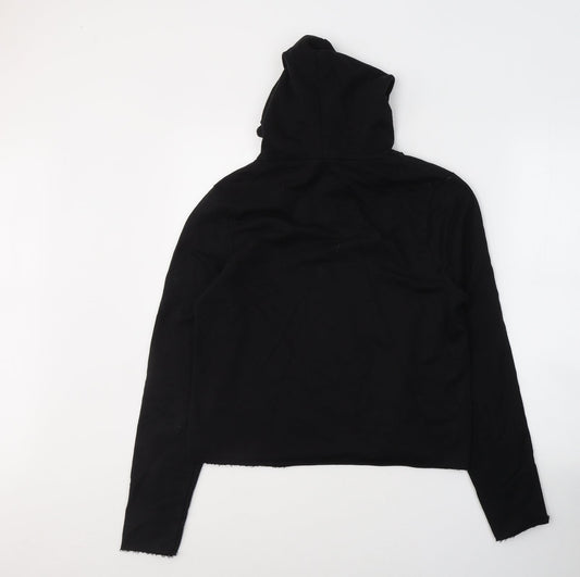 Womens UK Size 8 ASOS Black Pullover Hoodie